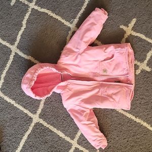 3T Pink Carhartt Coat